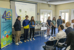 Alumnos de El Salvador de Barreda presentan al alcalde su proyecto de mejora del Manuel Barqu&iacute;n