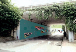 Bezana decorar&aacute; el centro urbano con pinturas murales sobre biolog&iacute;a marina