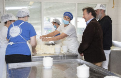 Cantabria elogia la "fortaleza" del queso pasiego para impulsar el sector primario y recuperar tradiciones