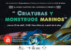  `Criaturas y monstruos marinos` protagonizan hoy la sesi&oacute;n online del Museo Mar&iacute;timo