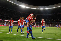 Cr&oacute;nica del Atl&eacute;tico de Madrid - Barcelona, 2-0