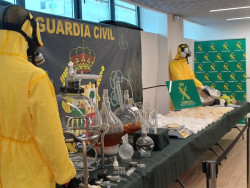 Desmantelado el laboratorio m&aacute;s sofisticado de droga sint&eacute;tica de Espa&ntilde;a en una operaci&oacute;n iniciada en Cantabria