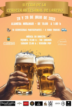 Diez productores participan este viernes y s&aacute;bado en la Feria de Cerveza Artesana de Laredo