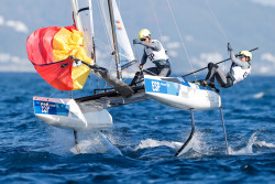 Diploma Ol&iacute;mpico para Tara Pacheco y Florian Trittel en Nacra 17 La canaria Tara Pacheco y el catal&aacute;n Florian Trittel&nbsp;obtienen Diploma Ol&iacute;mpico en los Juegos Ol&iacute;mpicos de Tokio en la clase Nacra 17
