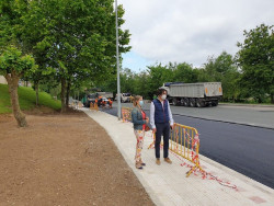  El aparcamiento entre la avenida de Chiclana y Poeta Miguel Hern&aacute;ndez avanza a buen ritmo