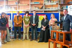 El colegio La Salle Santander acoge dos exposiciones sobre el terrorismo en Espa&ntilde;a