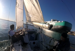 El crucero santanderino &nbsp;solo terminaron dos tripulaciones de las diez que tomaron la salida.