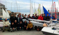 El fuerte viento de SSW, que el domingo alcanz&oacute; los 50 nudos de intensidad, impidi&oacute; la tirada del Snipe Santanderino