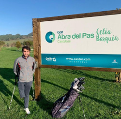 El golfista c&aacute;ntabro Juan Postigo participa en el torneo `Sentry Tournament of Champions` en Haw&aacute;i
