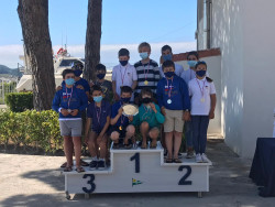 El Real Club Mar&iacute;timo de Santander copa el podio del Campeonato de Cantabria por equipos celebrado en aguas de Laredo