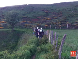 Evacuada una mujer que se rompi&oacute; el tobillo cerca de la mina Fontoria