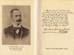 Gabriel y Gal&aacute;n, el maestro y poeta con alma extreme&ntilde;a visto desde Cantabria&hellip;, por Pedro Arce D&iacute;ez