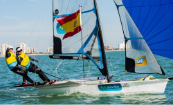 Jornada veraniega en  la final de la Copa de Mundo de la W.S.