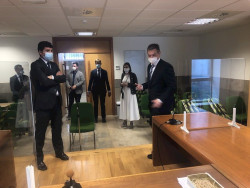  Juzgados c&aacute;ntabros entran en la `nueva normalidad` con la vista puesta en medios telm&aacute;ticos y refuerzos