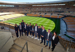 La FIFA visita el Estadio La Cartuja, sede del Mundial 2030