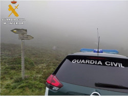 La Guardia Civil rescata a cinco senderistas perdidos durante 16 horas en una zona de Soba por la niebla