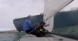 Las tripulaciones el G&uuml;emes y del Chiqui IV se repartieron las victorias en la tirada de Snipe santanerino.