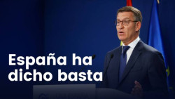 Manifestaci&oacute;n Alberto N&uacute;&ntilde;ez Feij&oacute;o, por el bien de Espa&ntilde;a y los espa&ntilde;oles y 2. Mariano Cabrero B&aacute;rcena es escritor