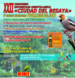 M&aacute;s de 2.000 aves menores participan en el XXII Concurso Ornitol&oacute;gico `Ciudad del Besaya`