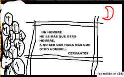 "M&aacute;ximo, escritor, fil&oacute;sofo, humorista gr&aacute;fico".&copy; jmm caminero (26 mayo-02 junio 24 cr).