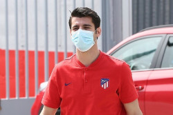 Morata: "Tenemos muchas ganas de entrenar, da igual si es individual o en grupos"