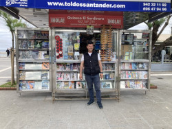 Otro negocio, el kiosco del Sardinero, que cierra.