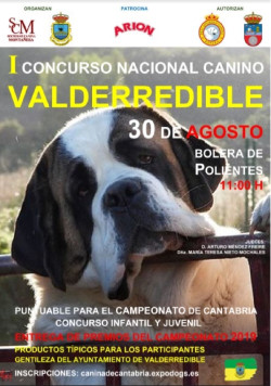Polientes acoge ma&ntilde;ana el I Concurso Nacional Canino de Valderredible