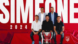 Simeone renueva con el Atl&eacute;tico de Madrid hasta 2024