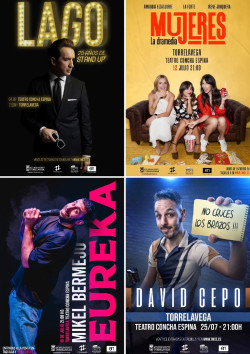 Torrelavega acoger&aacute; un `Julio de mon&oacute;logos` con David Cepo, Miguel Lago o las c&oacute;micas de `La Dramedia`