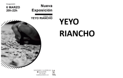 Yeyo Riancho, un artista que, con su creatividad, deslumbra constantemente